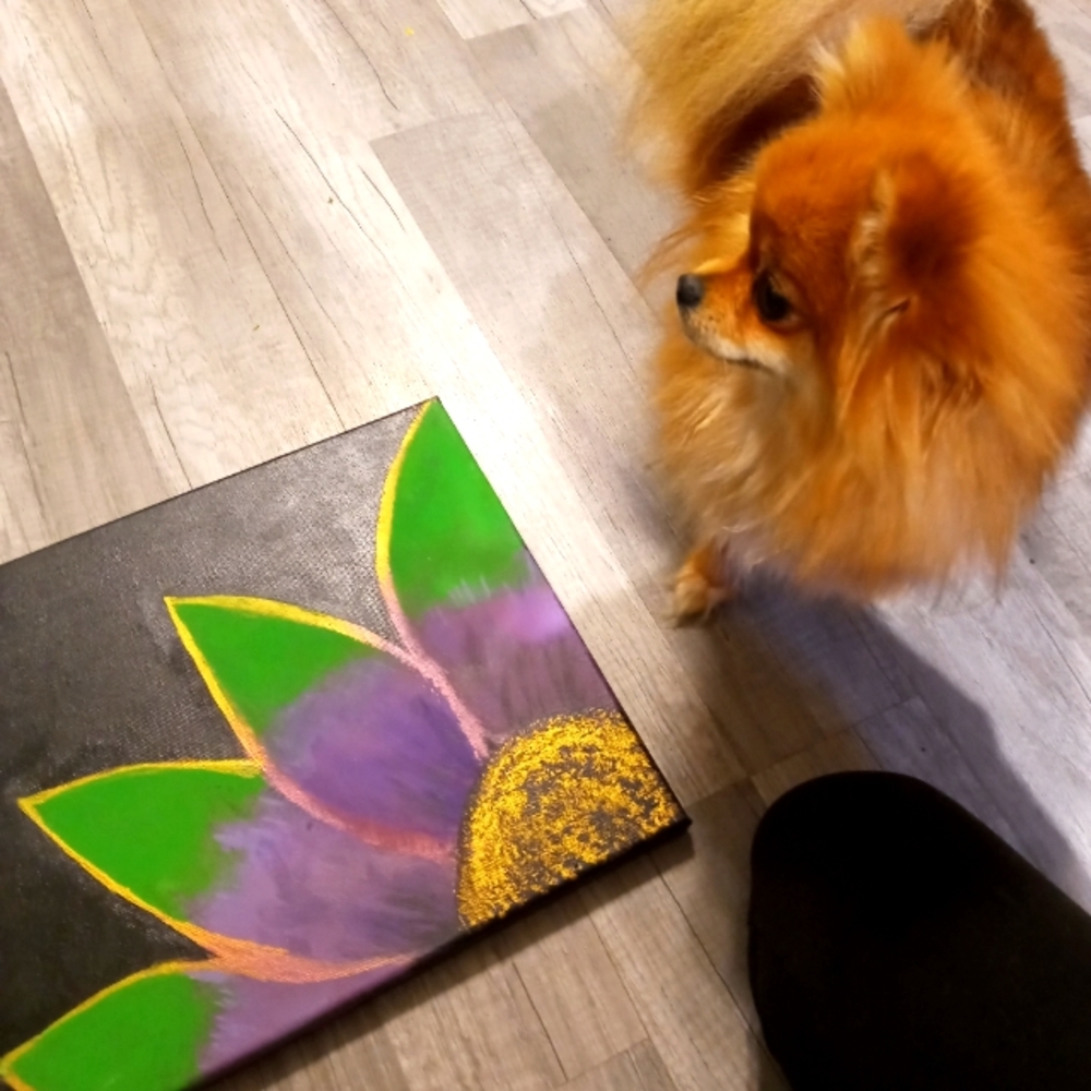 Sunflower painting
